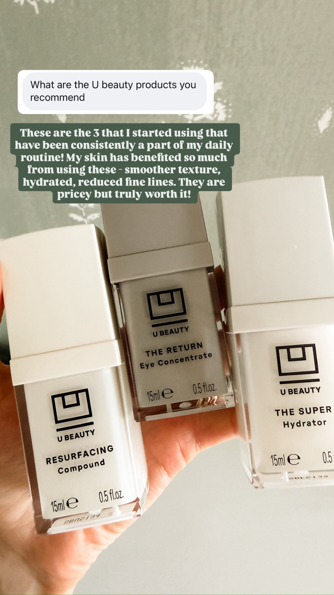 My three tried & true products from Ubeauty 👏🏼 I use these daily! Loverly Grey, Ubeauty, beauty finds, skincare, makeup routine

#LTKgrwm #LTKBeauty