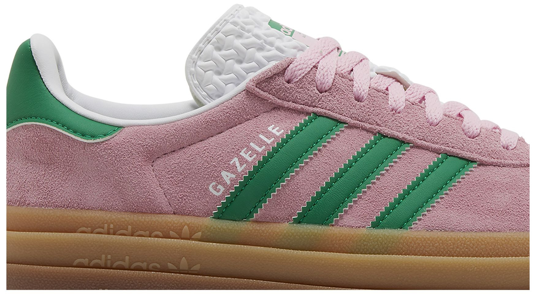 Buy Wmns Gazelle Bold 'True Pink Green' - IE0420 | GOAT | GOAT
