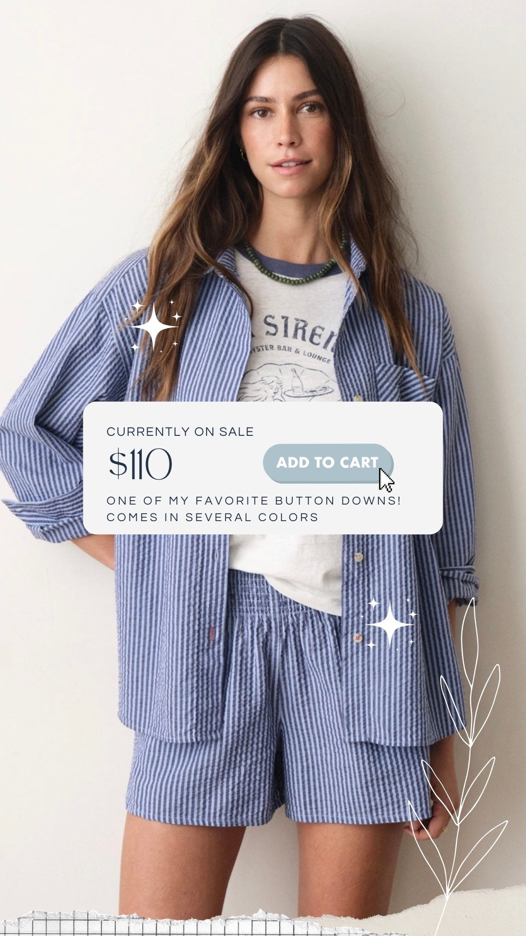 I love this oversized seersucker button down so much, I bought it in a second color. Great quality that we know and love from Marine Layer! Perfect for throwing on over your swimsuit for the pool or for a cool summer evening. 

Currently on sale for $110 and most sizes  and colors are in stock!

Button, down, cotton, shirt, layering seersucker, summer, oversized, navy, pink, green, stripe, women’s.

#LTKSaleAlert #LTKootd