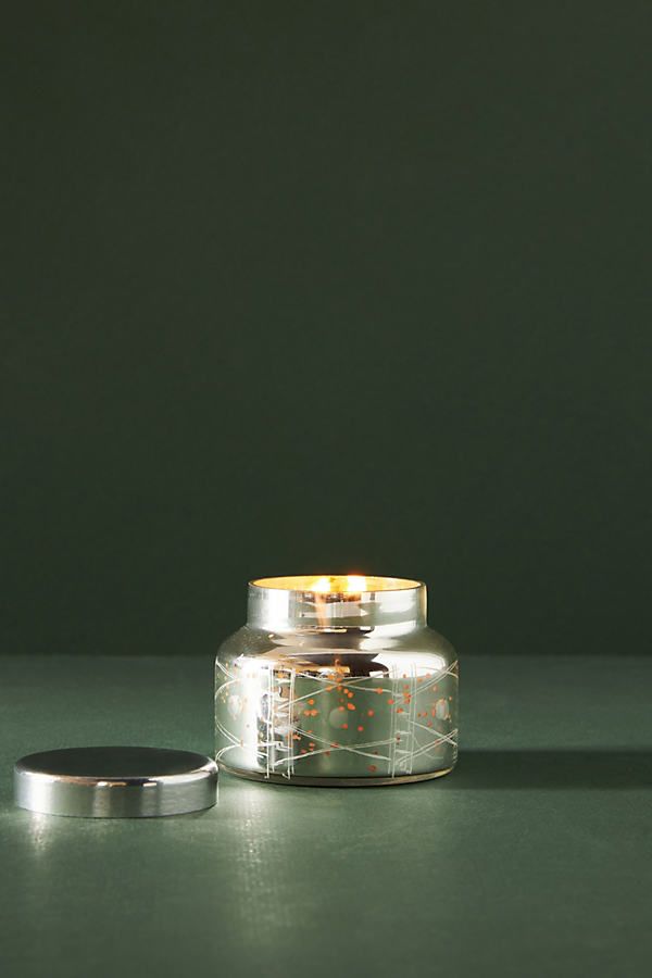 Mini Capri Blue 5 oz. Volcano Jar Candle By Capri Blue in Silver Size ALL | Anthropologie (US)