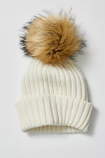 Vortex Rib Pom Beanie | Free People (Global - UK&FR Excluded)