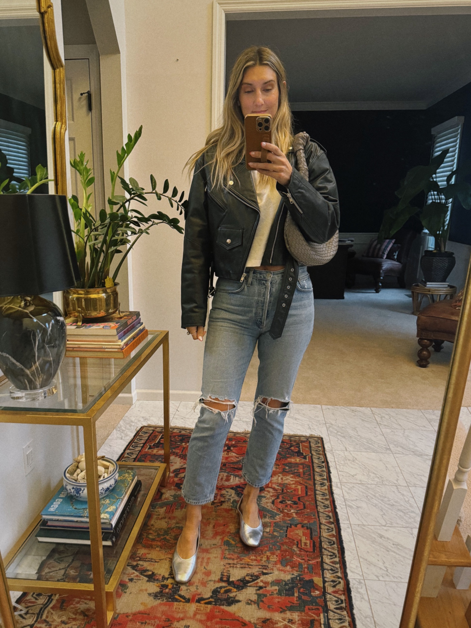 White tee is from Polished Prints and is called the “mom crop" 
Ballet flats are true to size!

#LTKfindsunder100 #LTKfindsunder50 #LTKover40