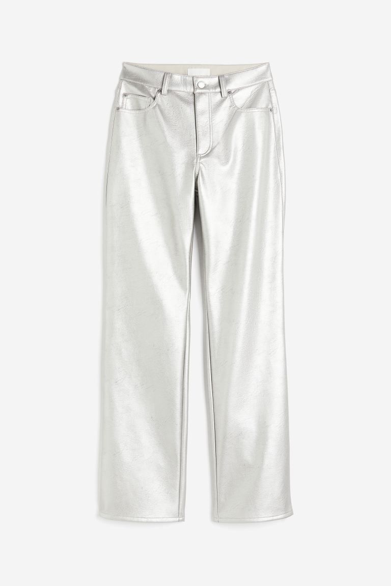Coated trousers | H&M (UK, MY, IN, SG, PH, TW, HK)