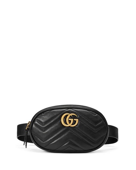 GG Marmont Small Matelassé Leather Belt Bag | Neiman Marcus