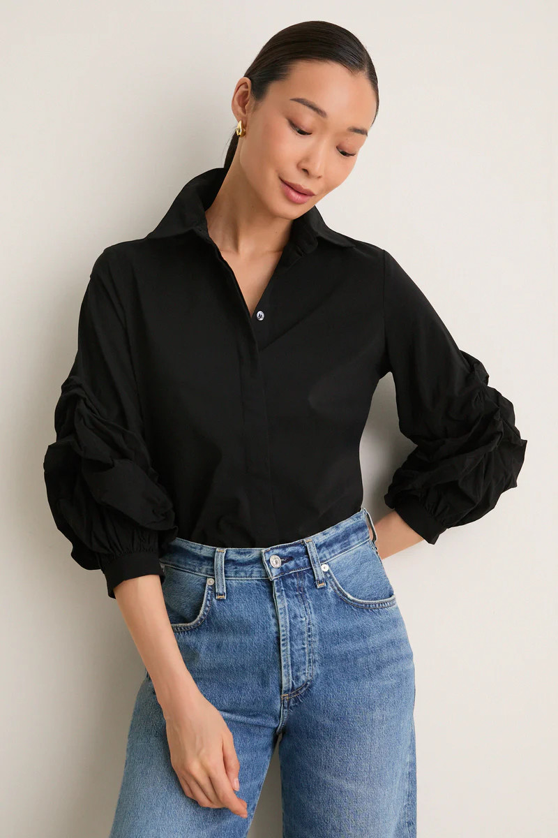 Black Alessia Top | Tuckernuck (US)