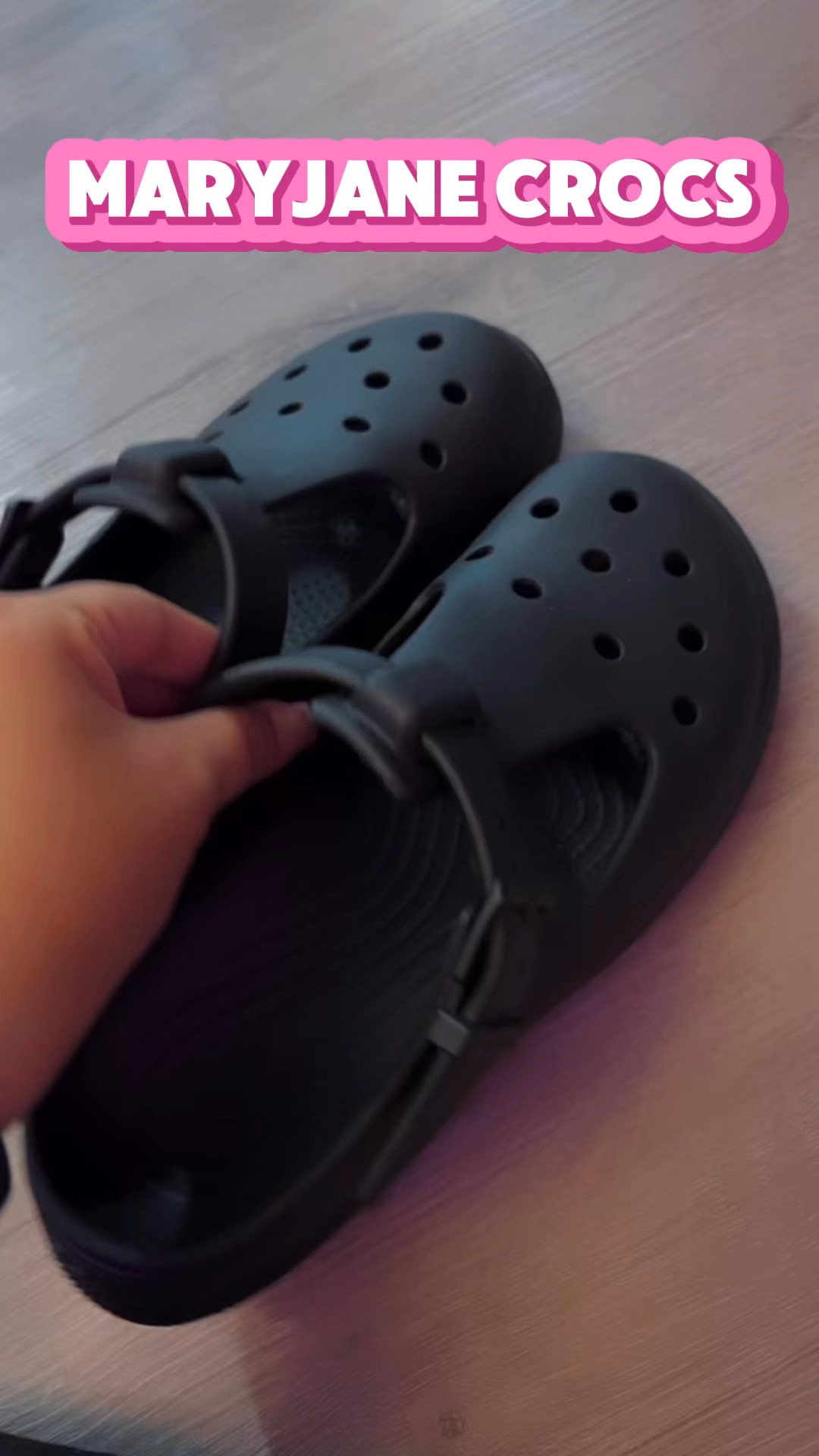 Maryjane crocs 