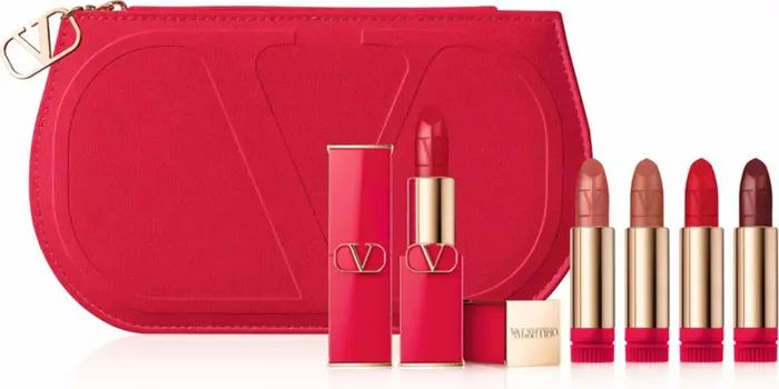 Valentino Rosso Valentino Lipstick Set (Nordstrom Exclusive) USD $175 Value | Nordstrom | Nordstrom