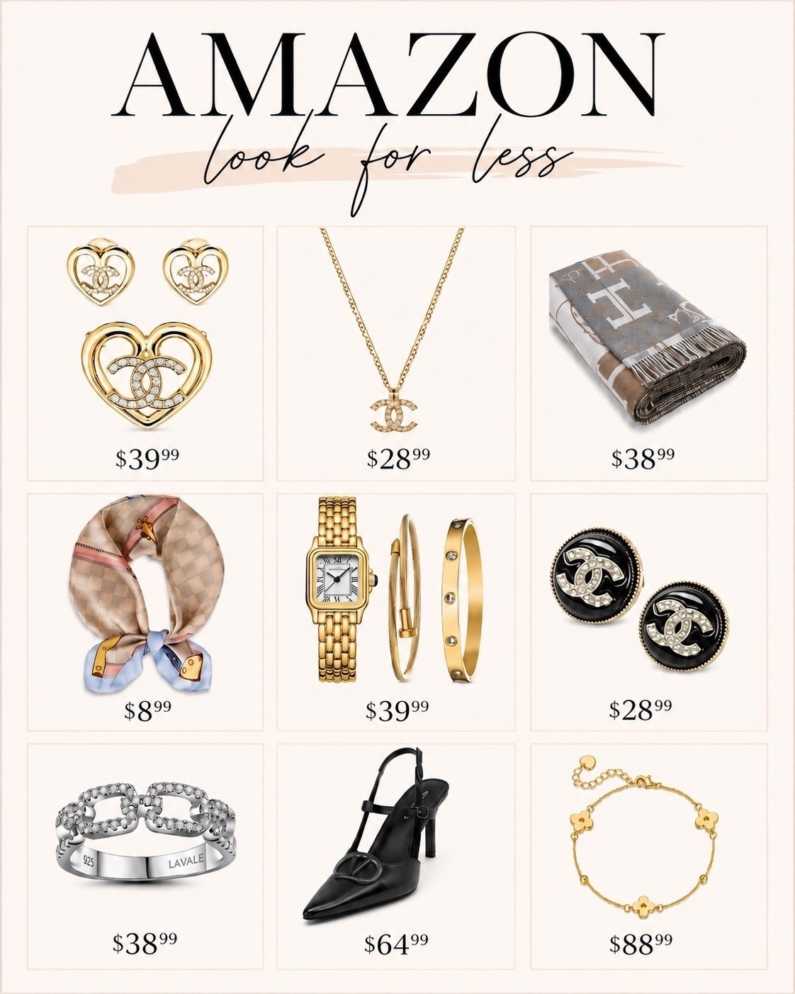 Amazon look for less!

#LTKgrwm #LTKootd #LTKSeasonal