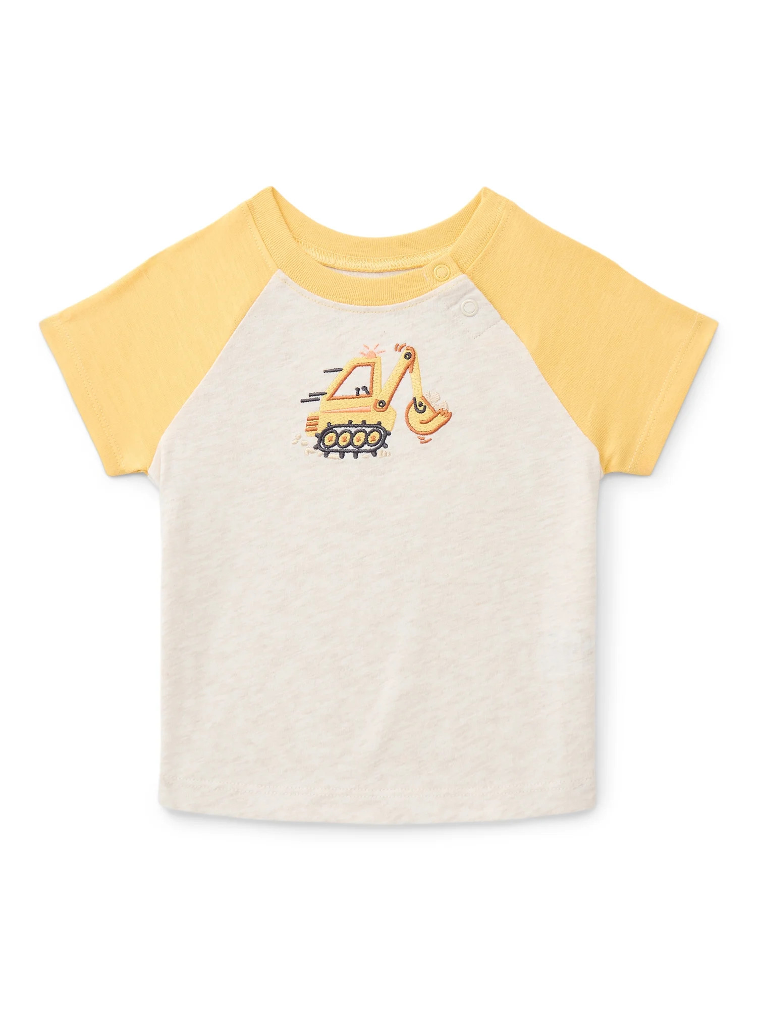 Wonder Nation Baby Boys Graphic Raglan Tee, Sizes 0/3M-24M | Walmart (US)