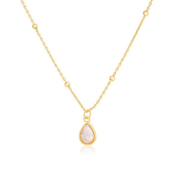 Esme Opal Teardrop Necklace – SOPHIYA | SOPHIYA