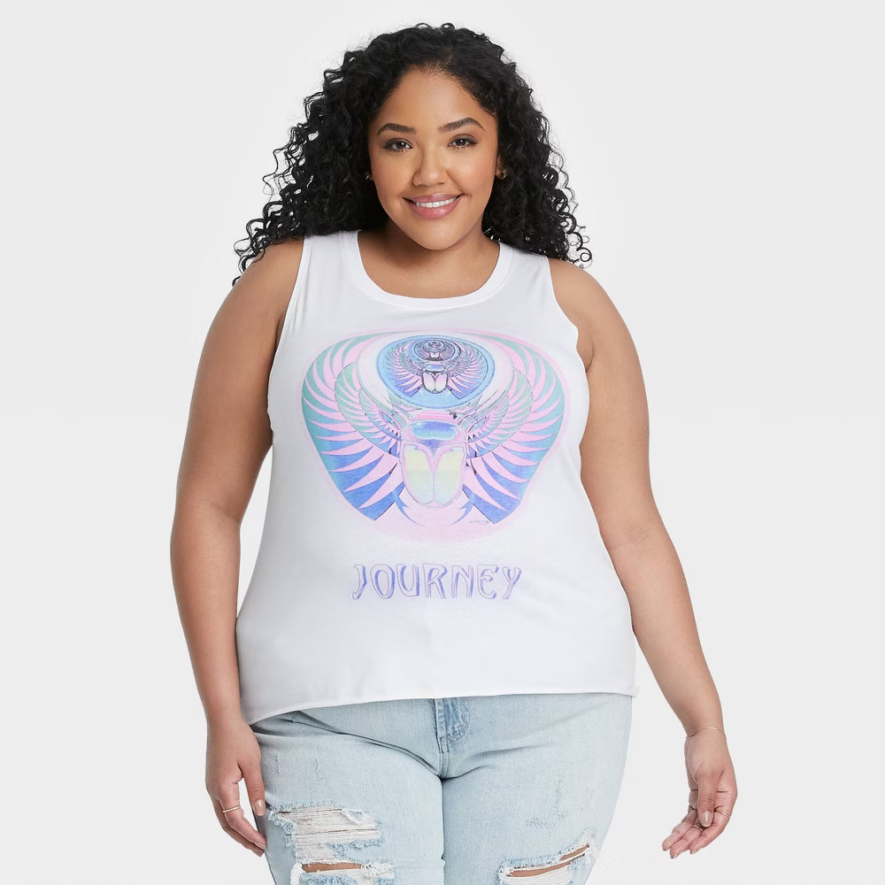 Women's Plus Size Journey Graphic Tank Top - | Target