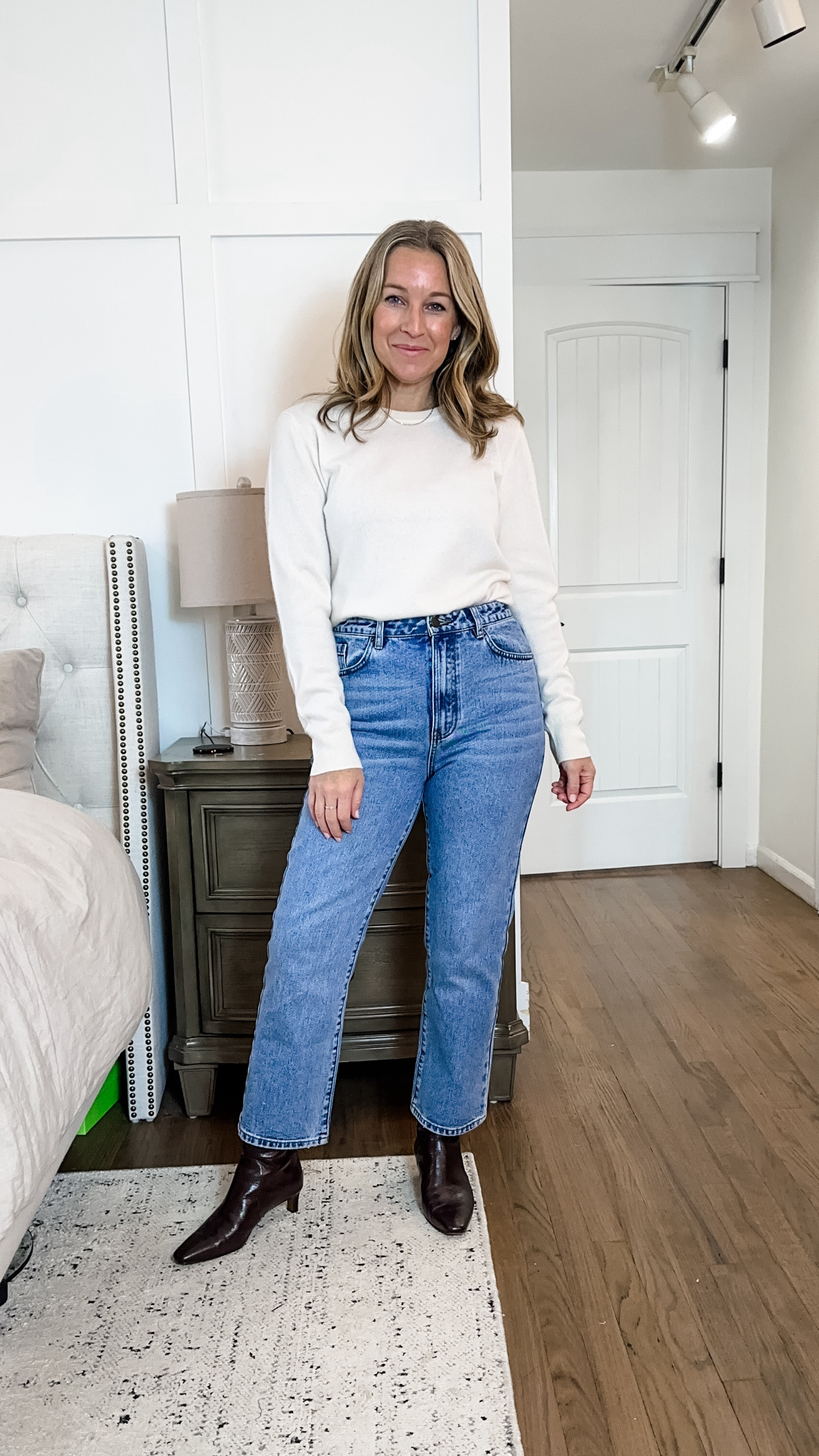 Can’t beat Cashmere under $50! It’s quality, grade A and lasts! I’m in a M and tts 29 jeans which I LOVE!!! 

#LTKGiftGuide #LTKCyberWeek #LTKStyleTip