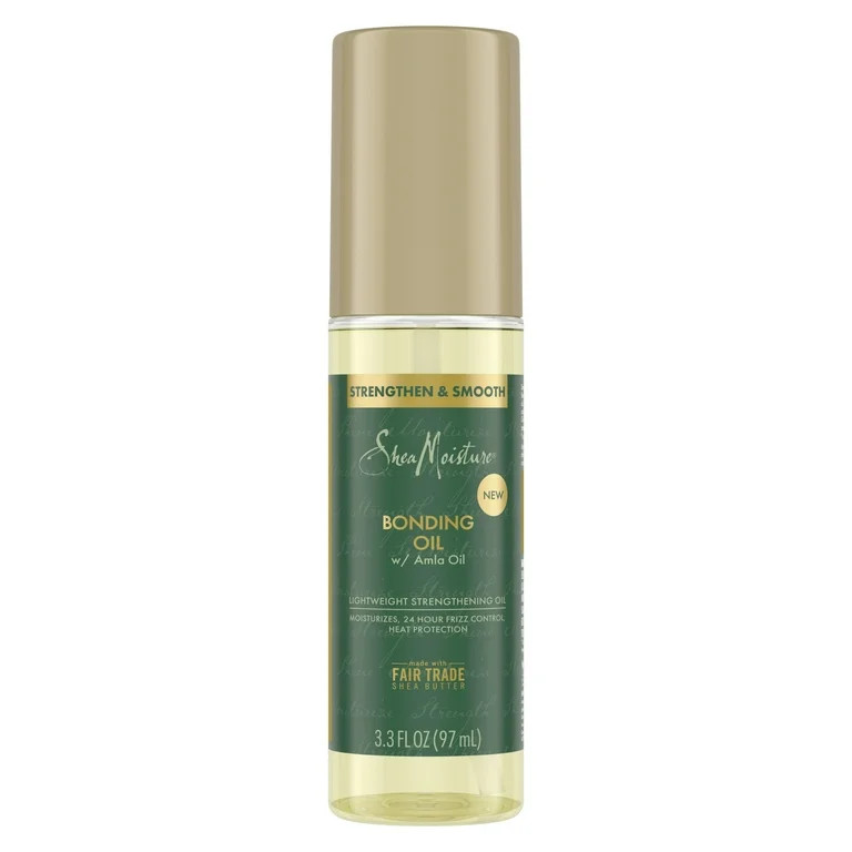 SheaMoisture Strengthen & Smooth Bonding Oil with Amla Oil, 3.3 oz | Walmart (US)