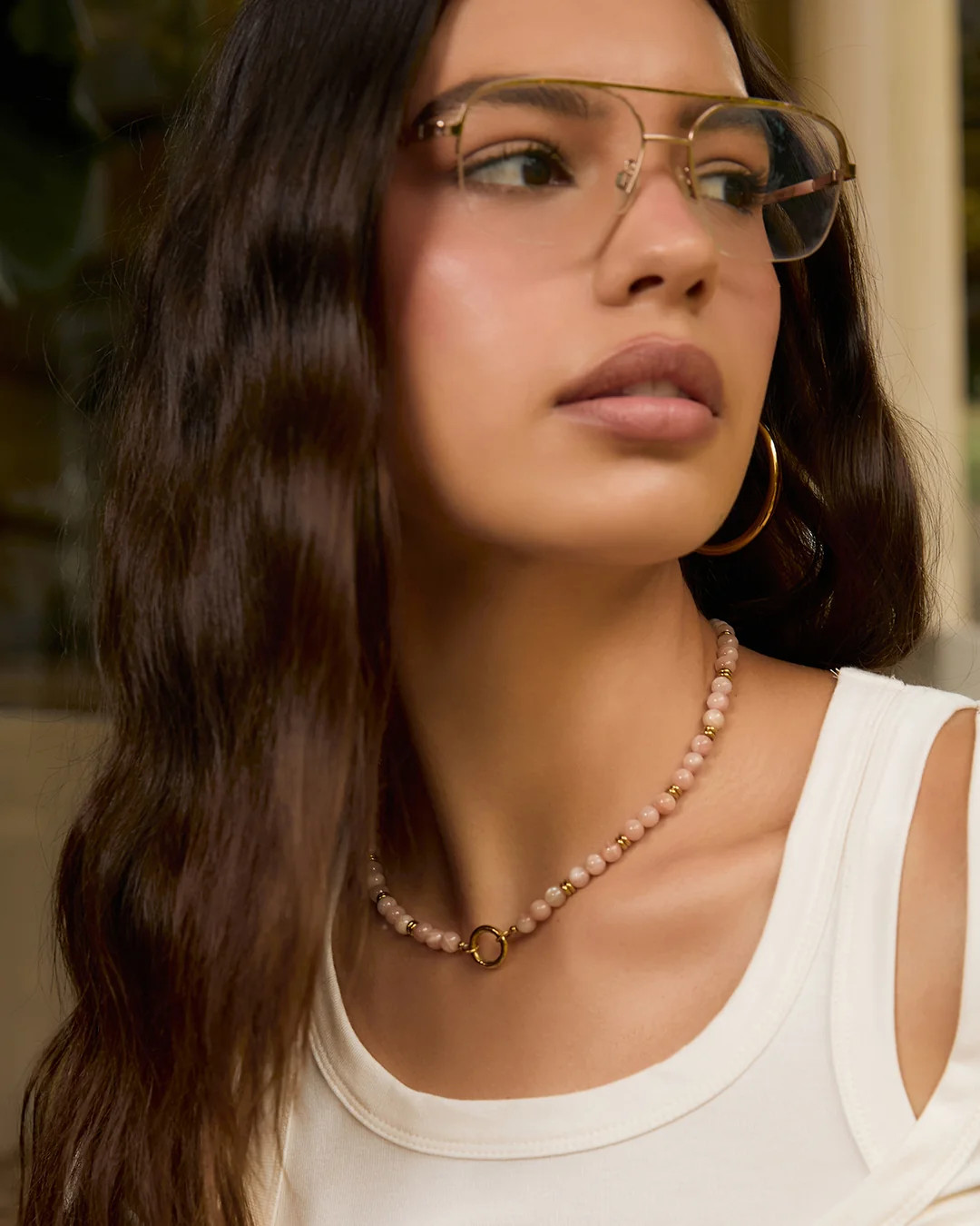 Tallulah Necklace - Sunstone | Arms Of Eve