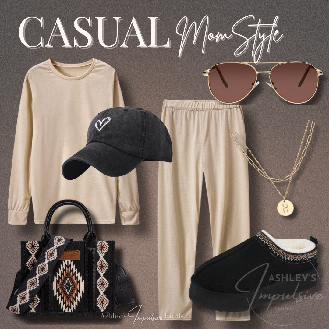 Cozy, casual, and mom-life approved 🙌 Linked the lounge set, slip-ons, cap, accessories + tote so you can shop the whole look 🛒

#LTKStyle #MomStyle #LTKFall #CasualOutfit #EverydayStyle

#LTKFindsUnder50 #LTKFallSale