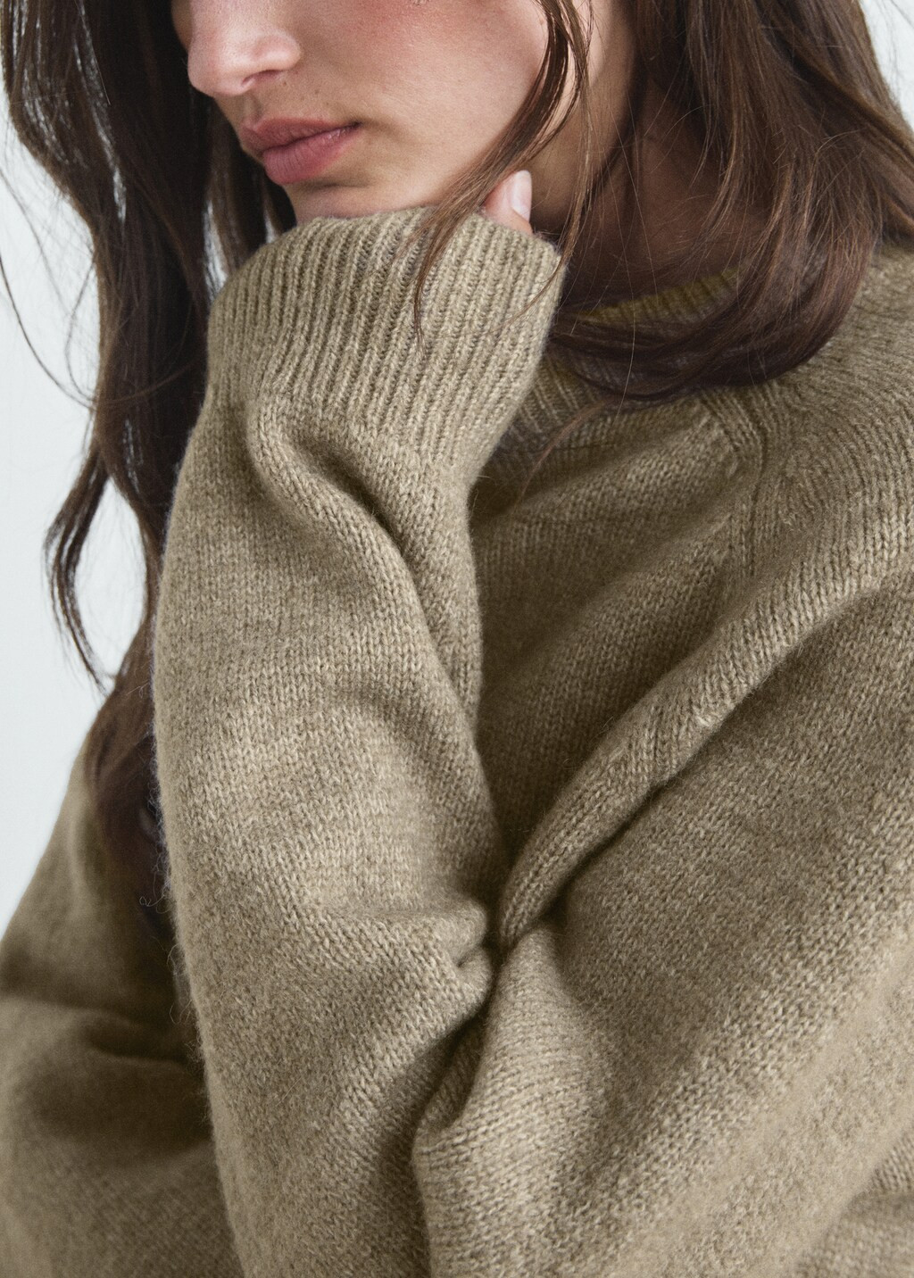 Marbled knitted sweater | Mango (US/MX/AU)