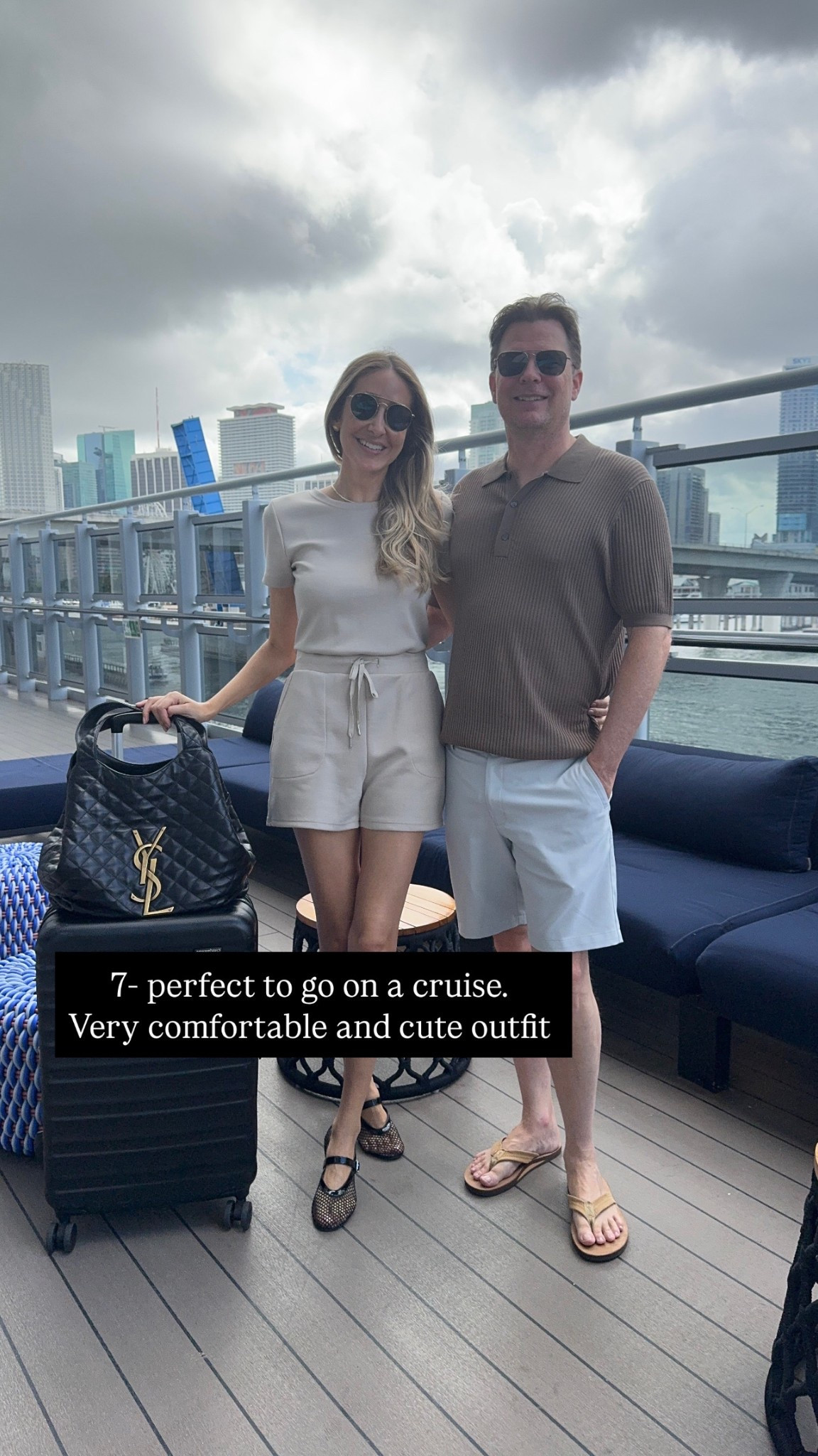 Travel outfit 
Perfect to go on a cruise. Very comfortable and cute outfit 

#LTKStyleTip #LTKSummerEdit #LTKTravel