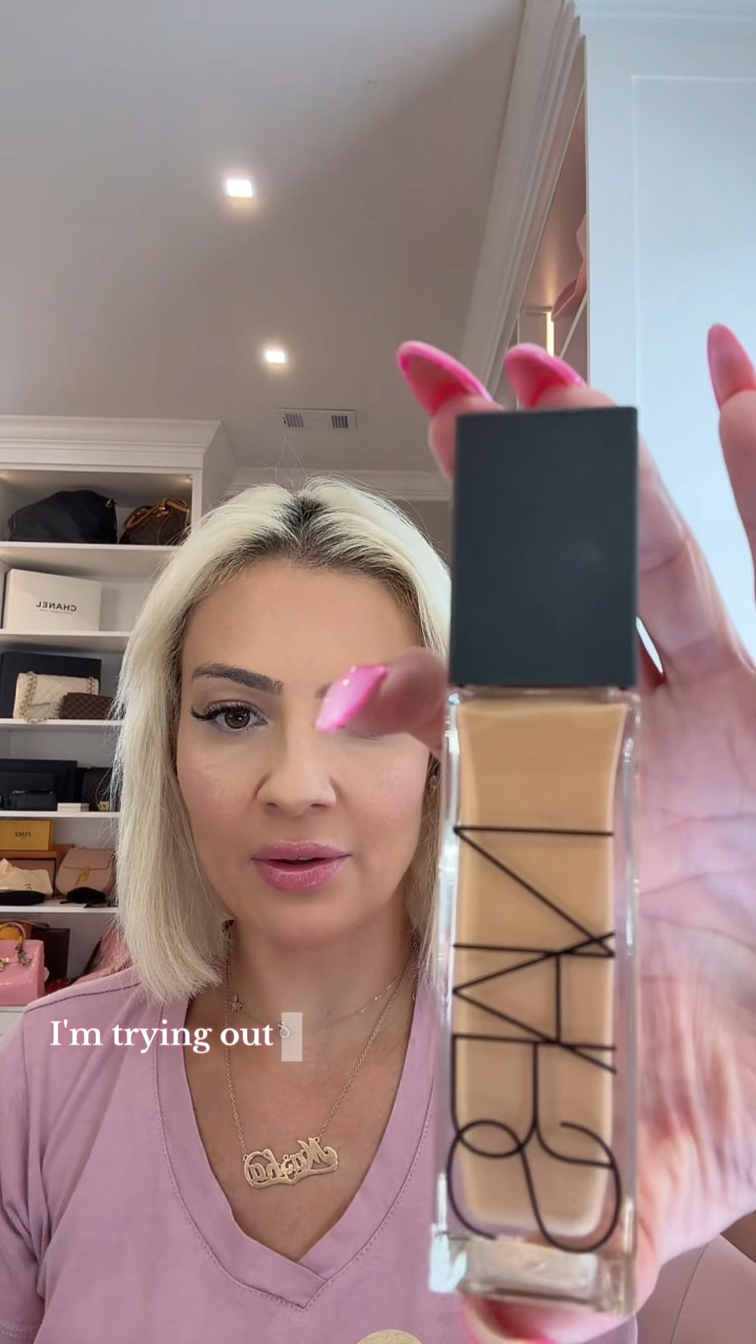 Tried the NARS Natural Radiant Longwear Foundation and I’m impressed. The finish is glowy but not greasy, buildable coverage, and perfect for my combo skin. Shade match is 🔑 — I’m wearing shade Barcelona with d-bronzi to darken and match my tan

Tap to shop + see if your perfect match is in stock!

#NARSFoundation #NARSBeauty #FoundationTryOn #MakeupThatLasts
#LTKMakeup #LTKBeauty #LTKFoundation #GlowyMakeup #MakeupFavorites
#FoundationReview #ViralMakeup


#LTKParties #LTKSeasonal #LTKBeauty