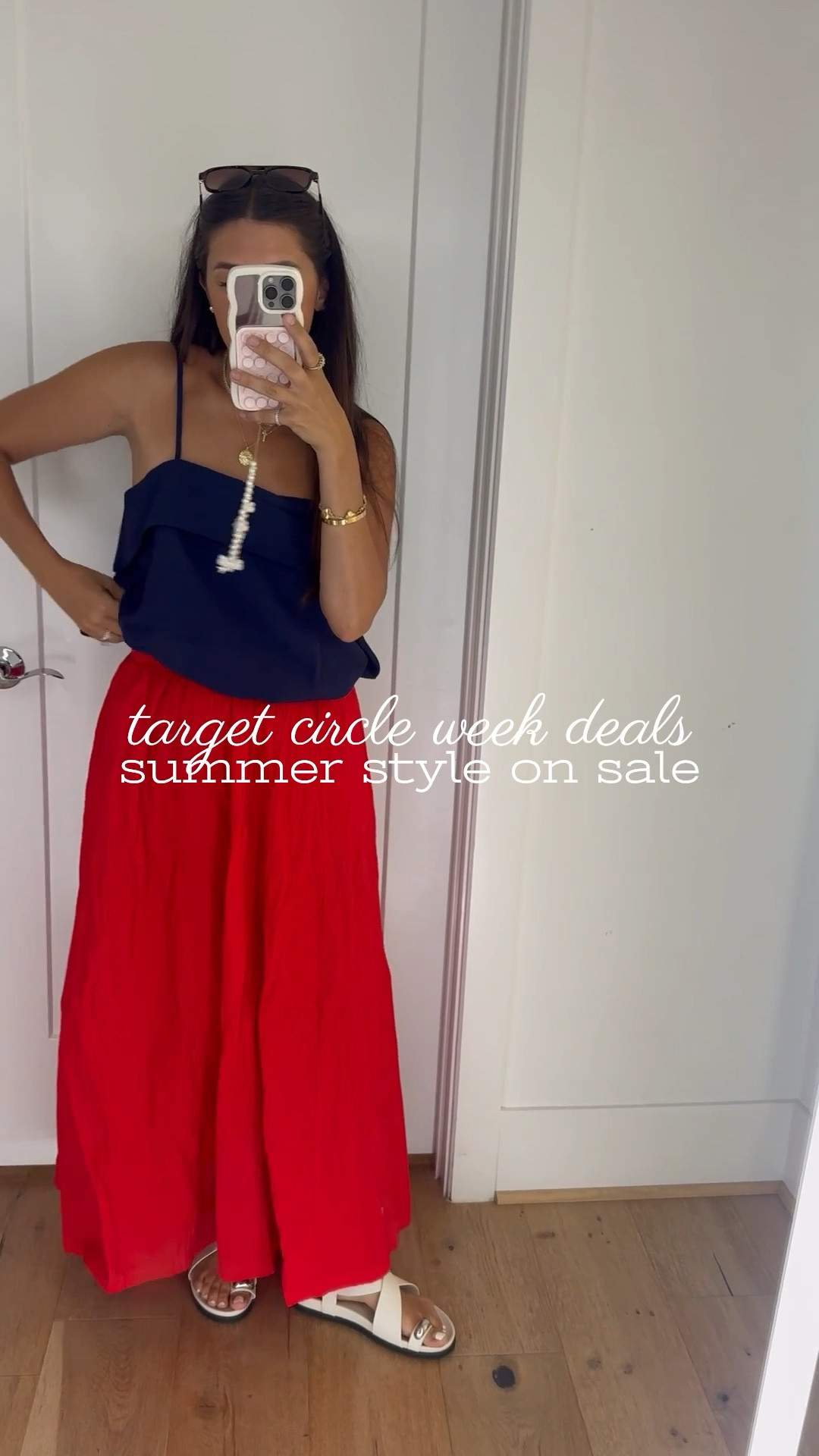 Top: small
Skirt: small

target circle week deals, target circle week sale, target circle week sale alert, under $50, red white blue outfit ideas, sale alert, sale finds, Dede Raad, Nashville, dress up buttercup 

#LTKStyleTip #LTKFindsUnder50 #LTKSaleAlert