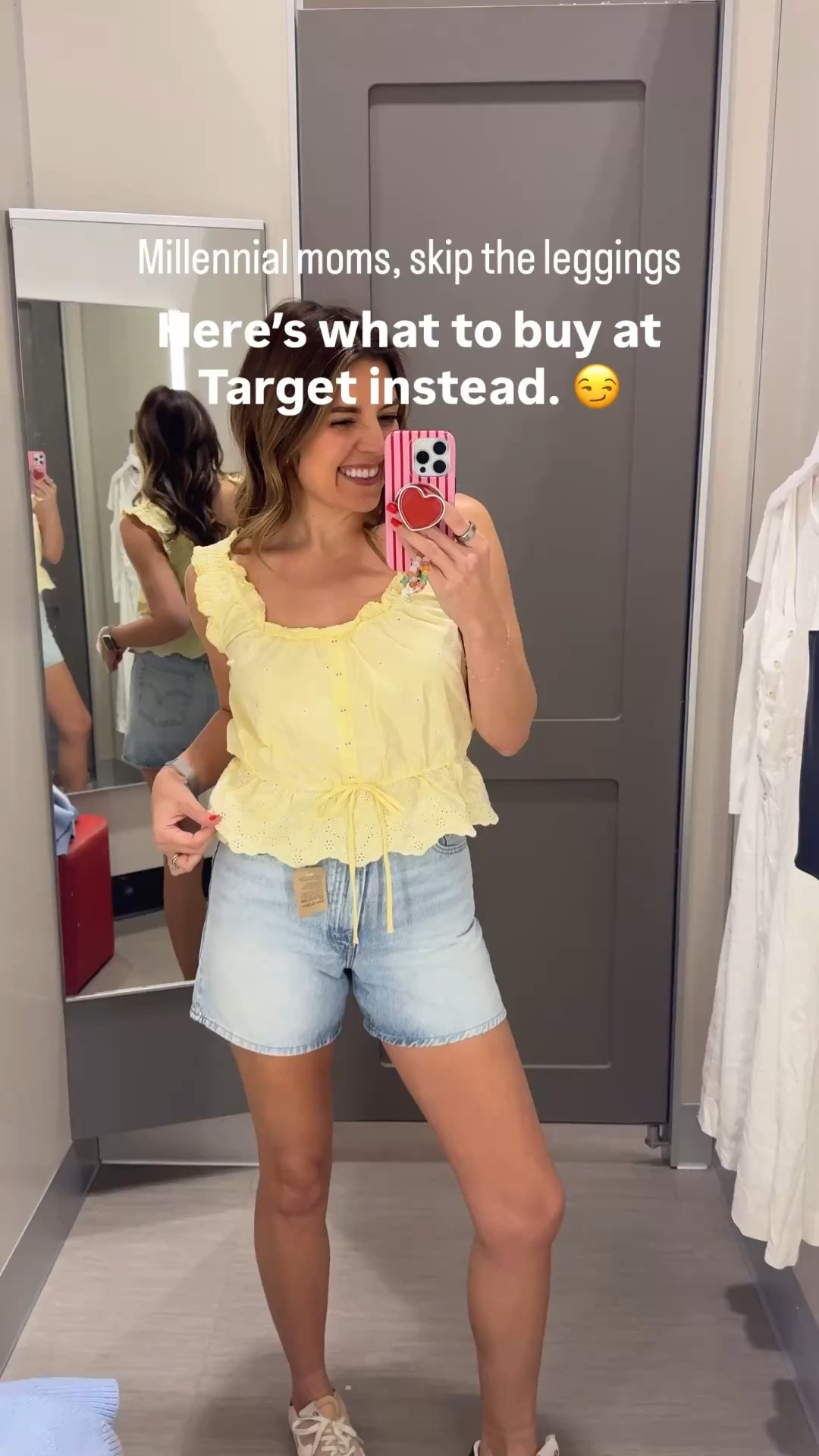 Target new arrivals you’ll want to add to cart as a millennial mom! I’m 5’7” wearing a size small or 27. 

#LTKOver40 #LTKTall