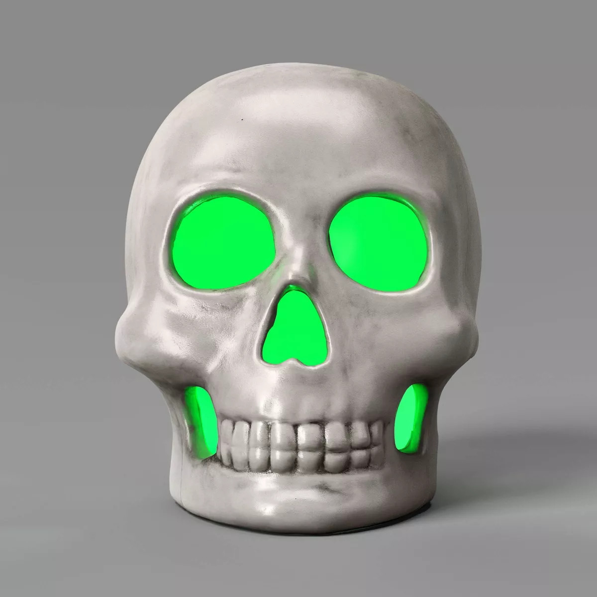 Lit Plastic Skull Figurine - Hyde and EEK! Boutique™ Gray | Target