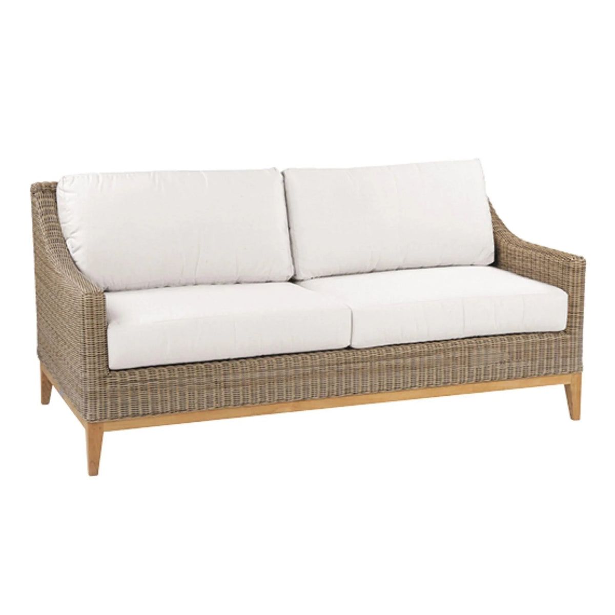 Frances Outdoor Wicker Sofa | The Well Appointed House, LLC