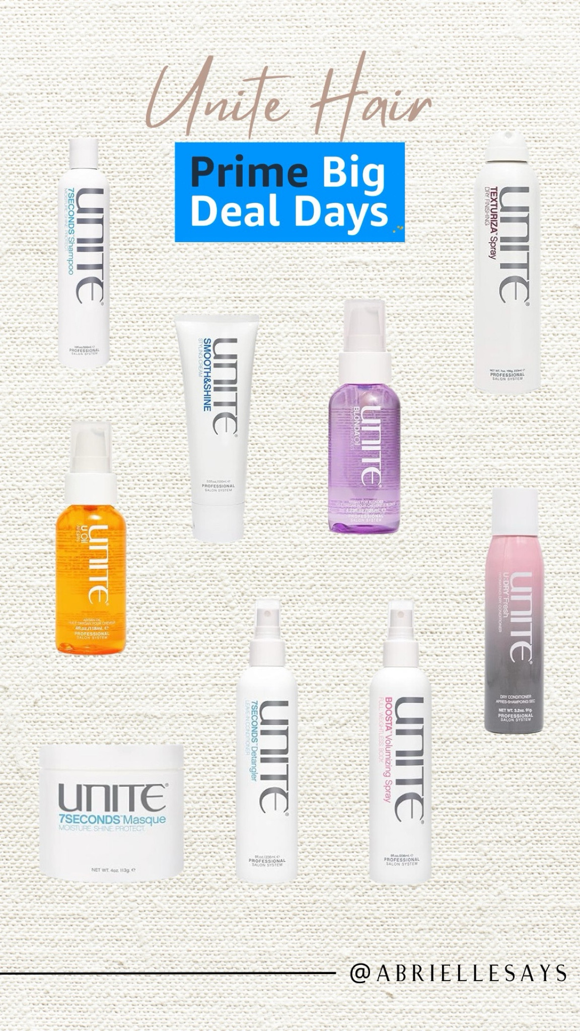 Obsessed with everything #Unitehair and they are all on sale on prime big deal days! I use each of these almost every day!

#LTKbeauty #LTKxPrime #LTKHolidaySale