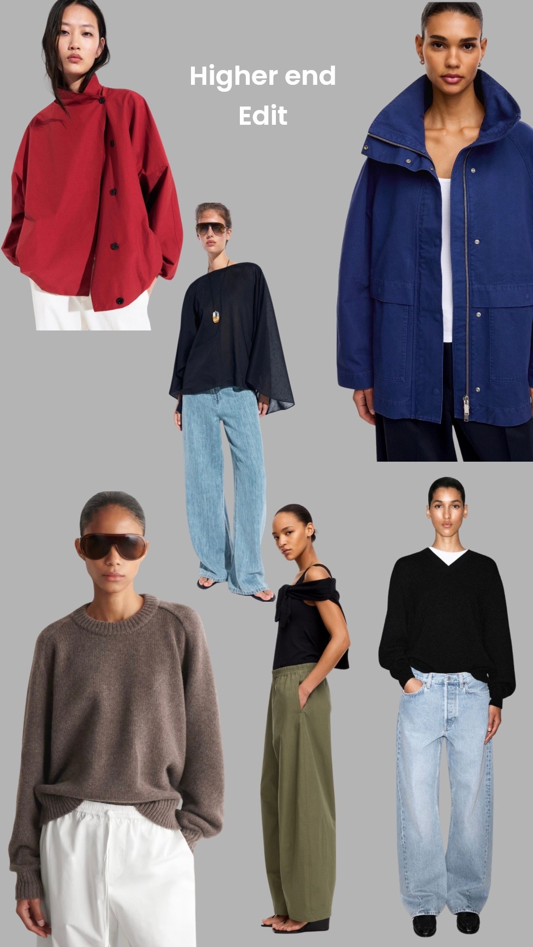 The higher end of the high street (my favourite 😉)
Massimo, ARKET and COS

#LTKuk #LTKstyletip #LTKover50style