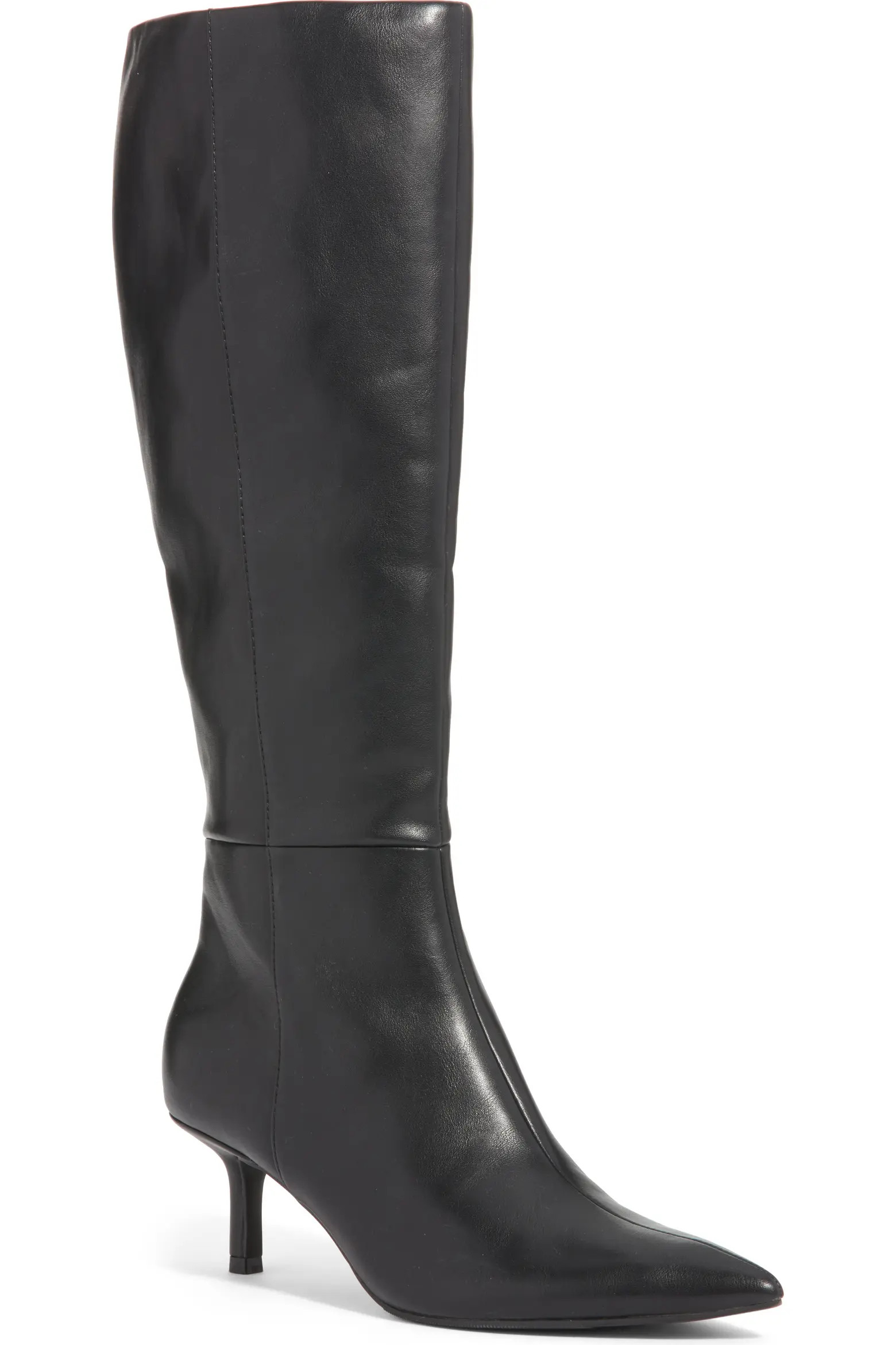 Open Edit Elara Pointed Toe Knee High Boot (Women) | Nordstrom | Nordstrom