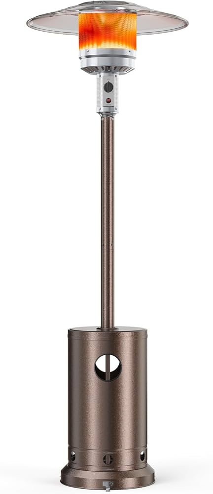 SMUG 48,000 BTU Propane Heater Outdoor Patio Heaters with Wheels, Patio Heater Deck Porch for Out... | Amazon (US)