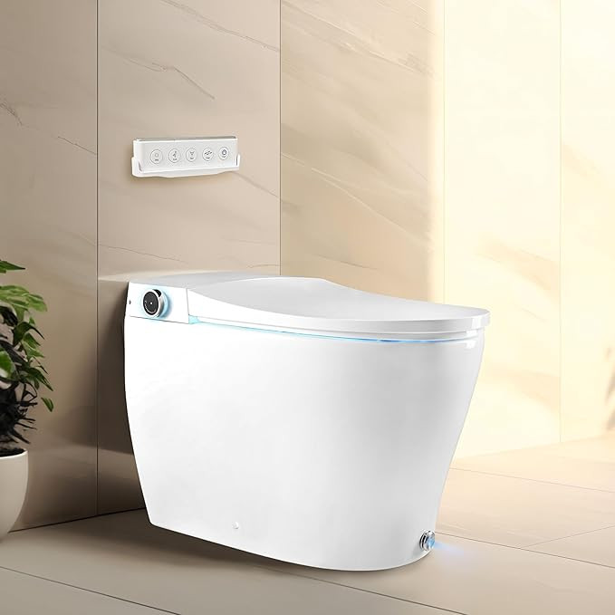 BidetMate 6000 Intelligent Elongated Bidet Toilet – Hands-Free Open/Close – Instant Heated Wa... | Amazon (US)