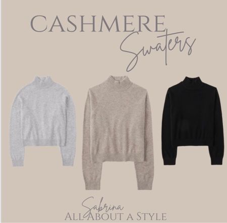 Cashmere sweaters. Perfect for this winter weather. #winterstyle #winterfashion #womensfashion #style #winter #elevated #elevatedstyle

#LTKMostLoved #LTKSeasonal #LTKstyletip