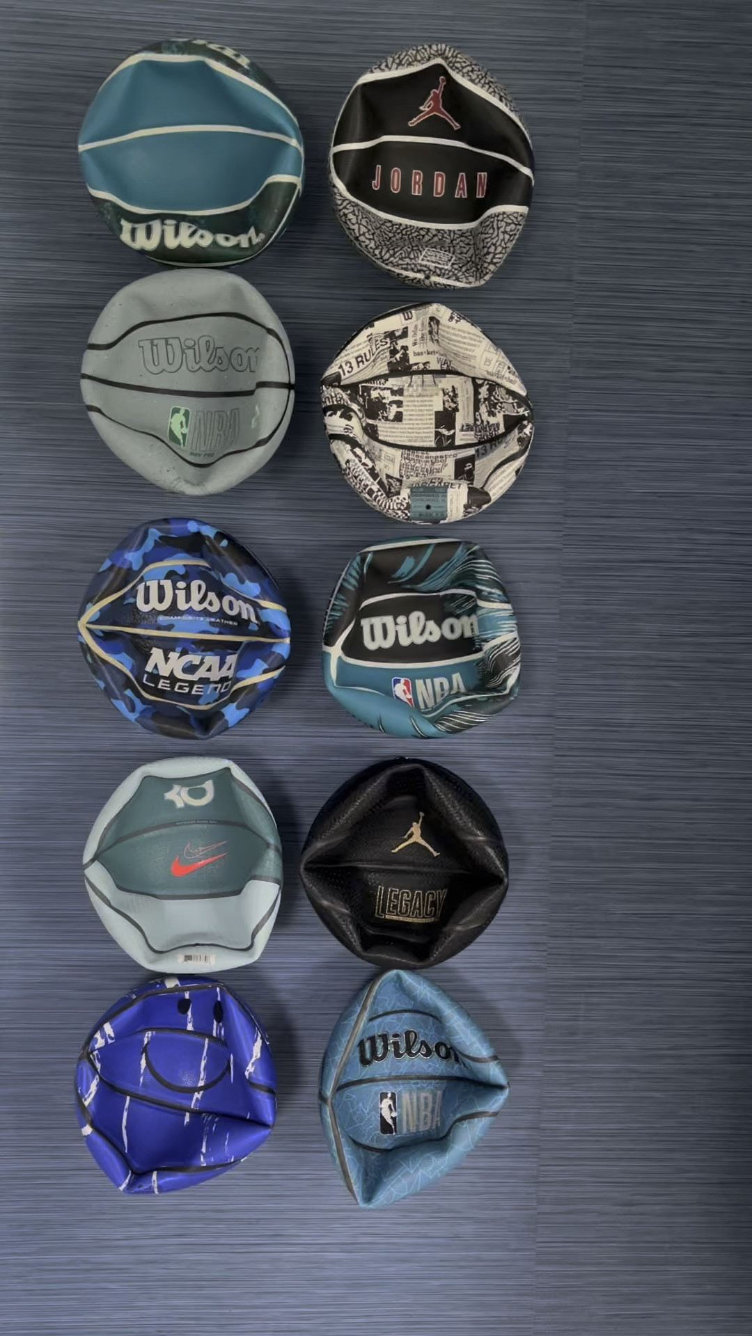 Basketball wall installation idea