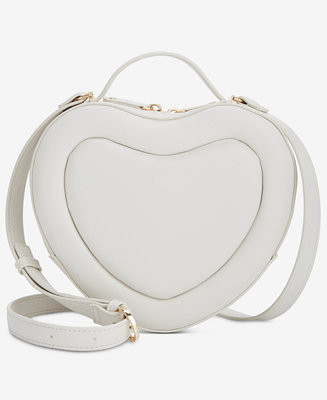 On 34th Jasmii Small Solid Heart Crossbody, Created for Macy's  - Macy's | Macy's