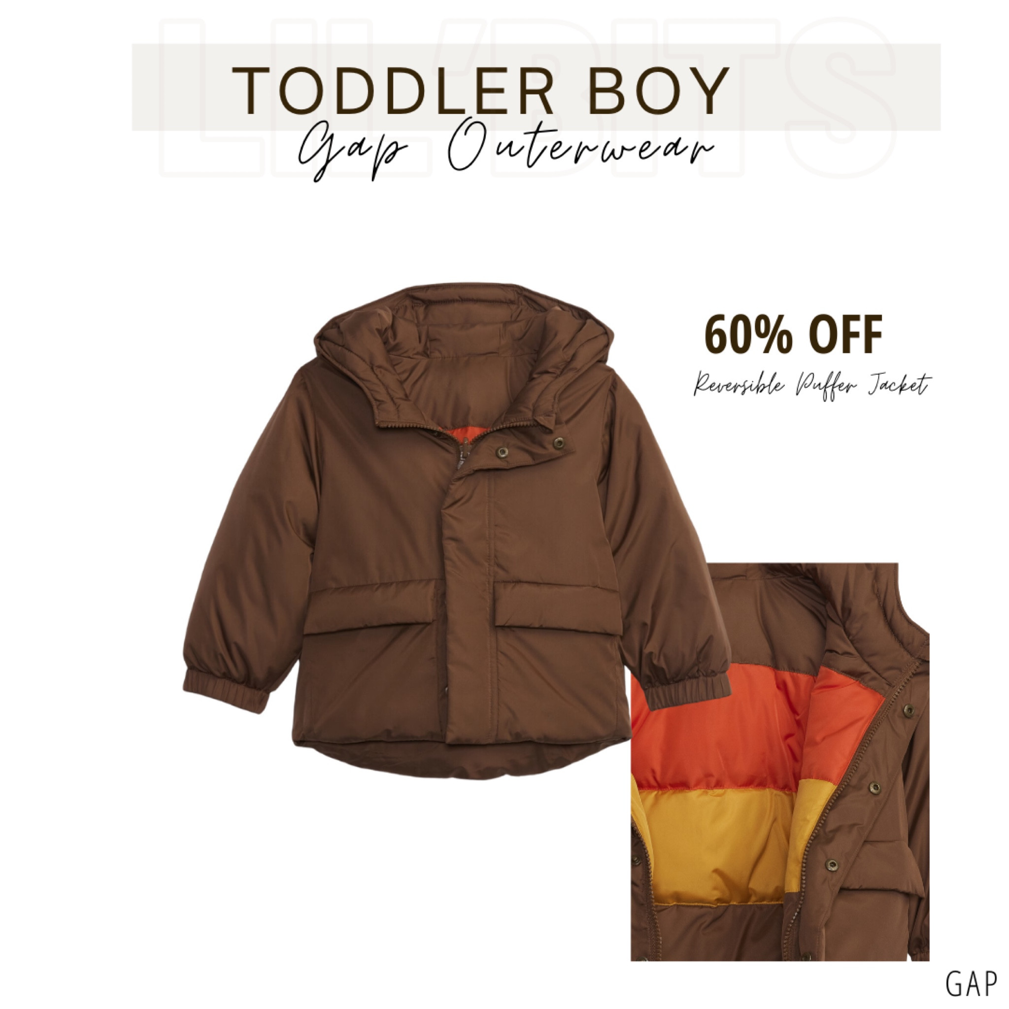 Cutest reversible puffer!

#LTKbaby #LTKfamily #LTKkids
