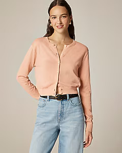 Featherweight cashmere cardigan | J. Crew US