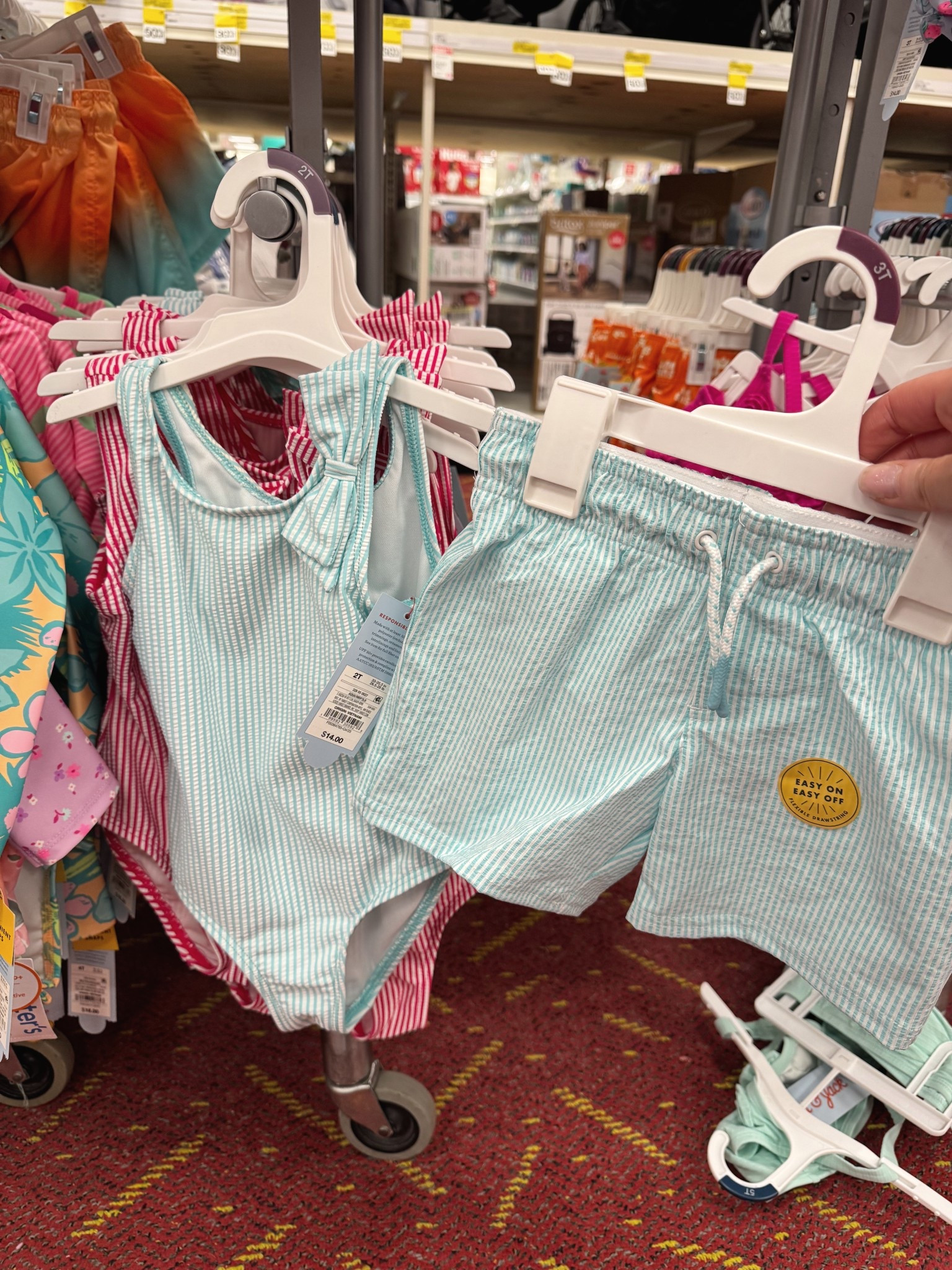 Seersucker and all the prints for spring! Seersucker matching swimmies for toddlers - so cute!!




#Kidsswimsuit #targetkids #summer #pool #lake #kidsoutfits

#LTKKids #LTKBaby #LTKmomlife