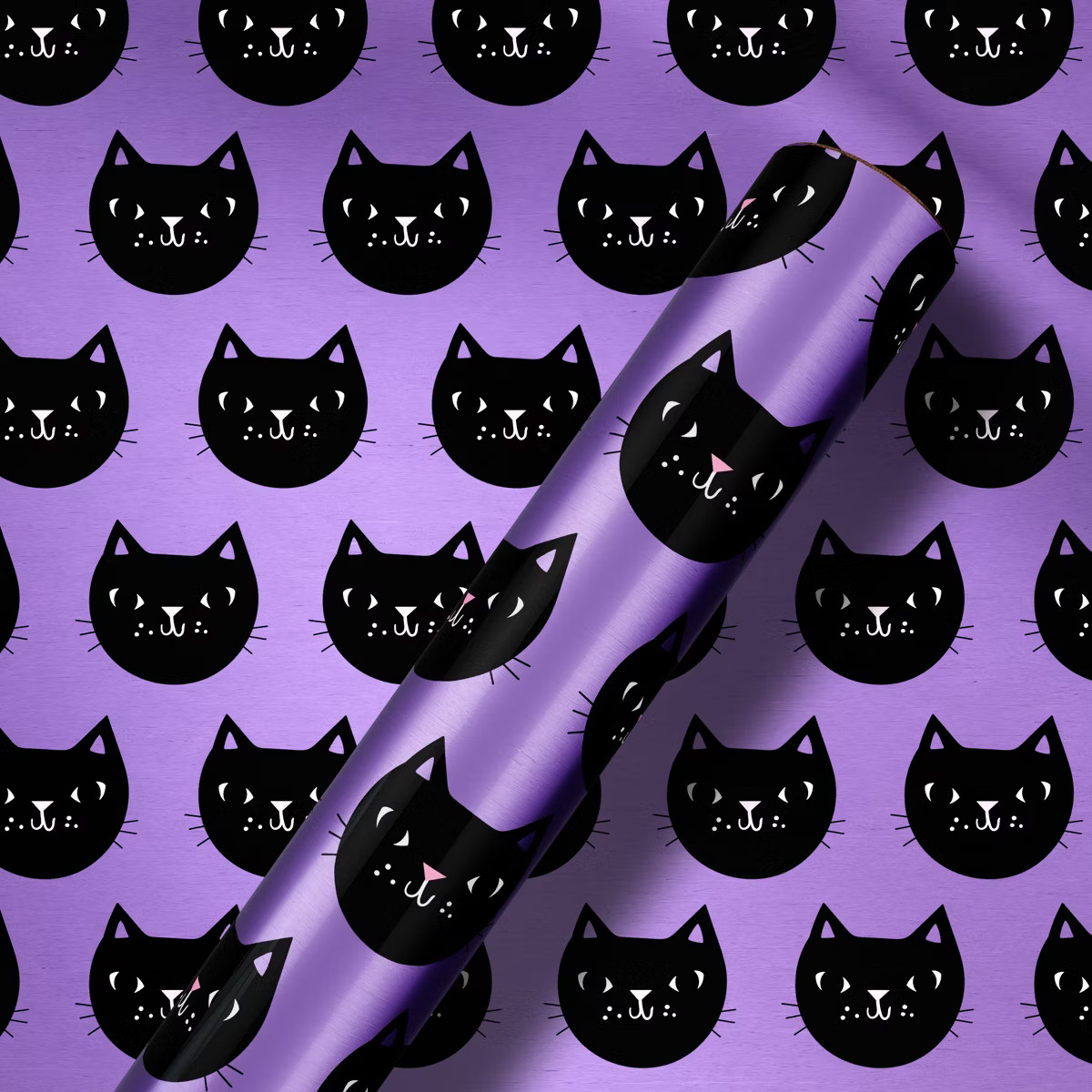 Halloween Wrapping Paper Black Cats | Target