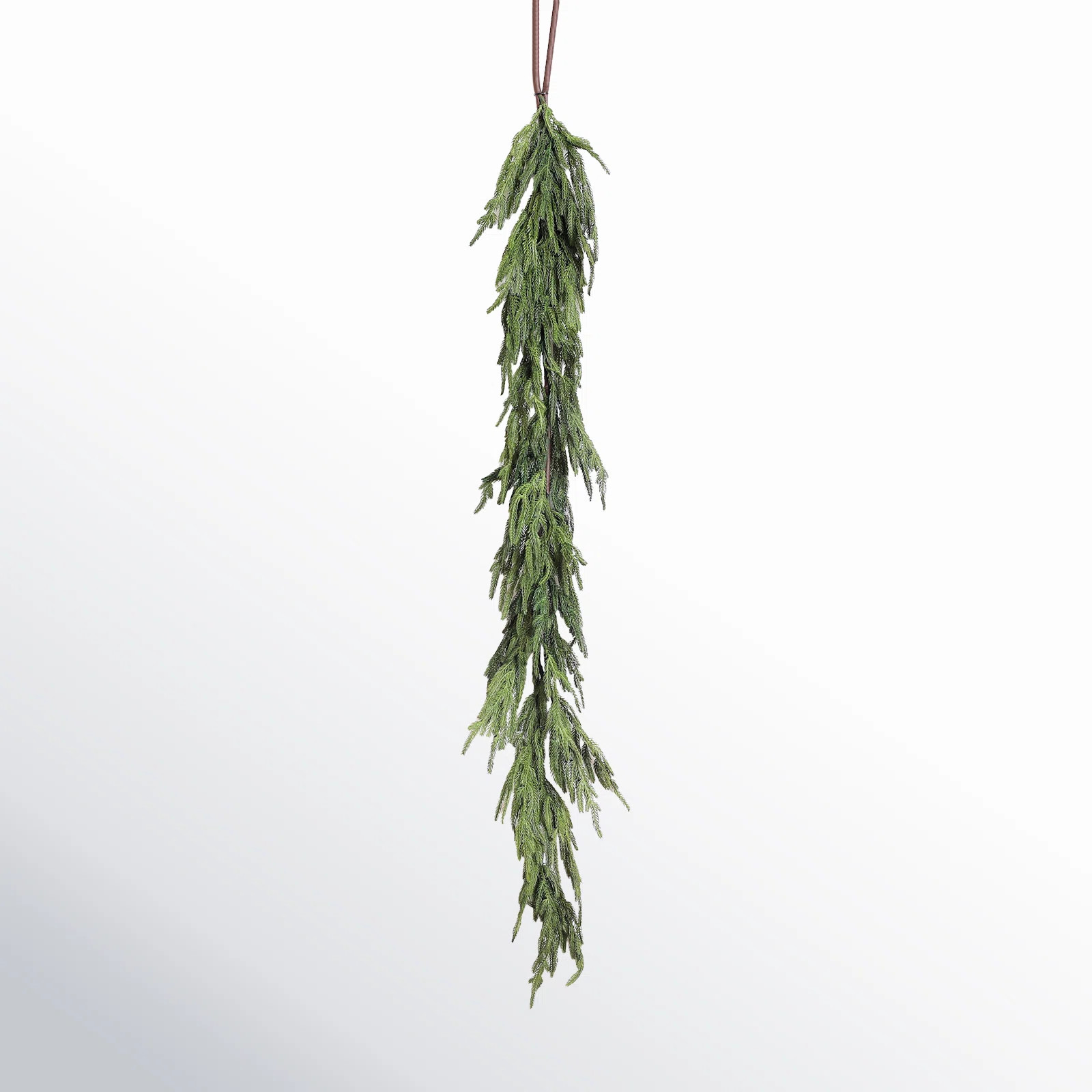 Real Touch Norfolk Pine Christmas Holiday Front Door Garland Table Runner | Wayfair North America