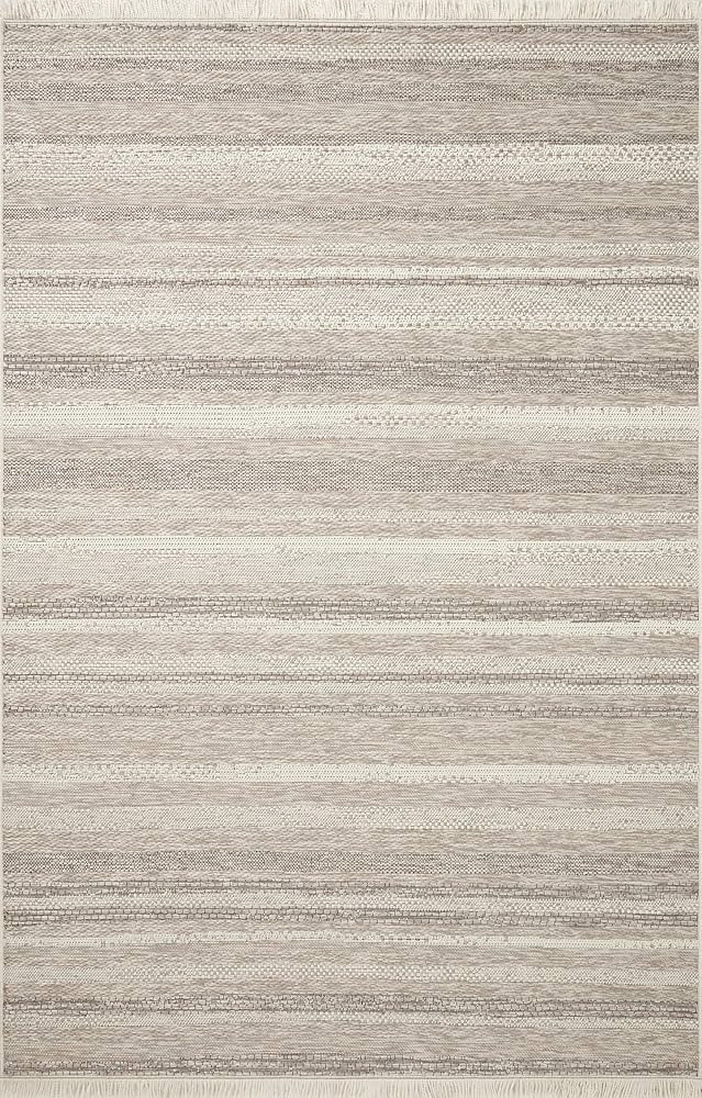 Loloi Amber Lewis Malibu Collection MAB-02 Ivory/Multi 5'-1" x 7'-7" Area Rug | Amazon (US)