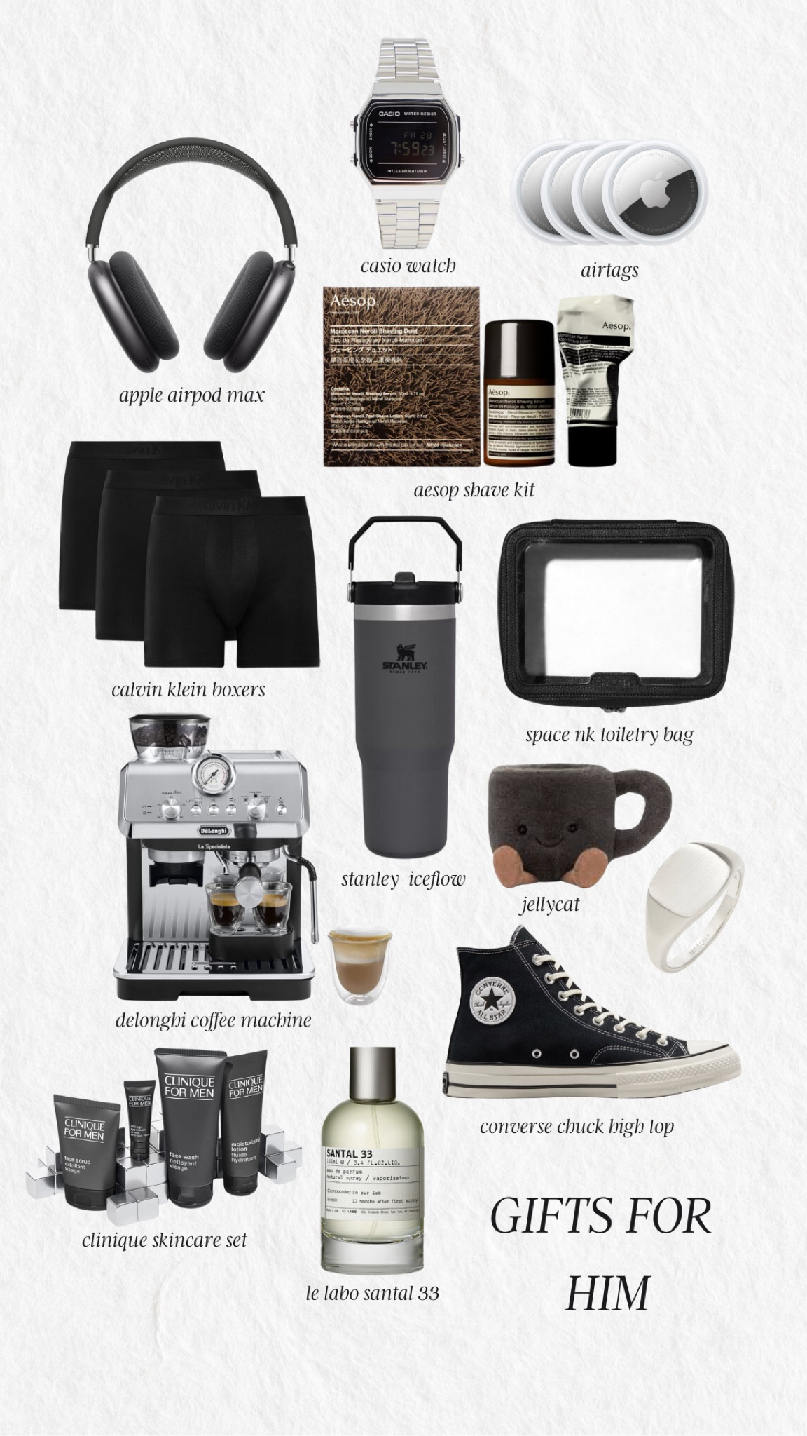the perfect gift guide for the man in your life ☕️🤍 #LTKGiftGuide #LTKmen #LTKchristmas