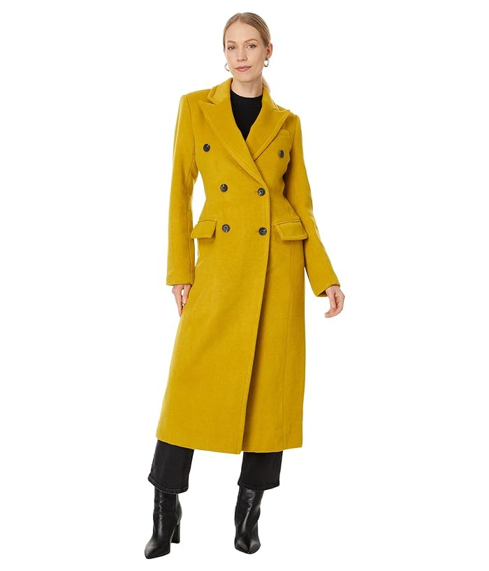 Strong Shoulder Hourglass Coat | Zappos
