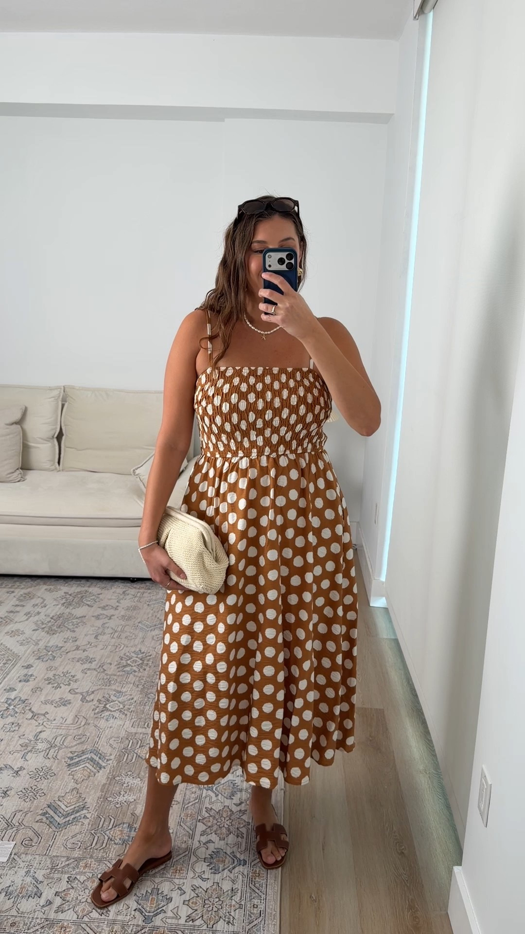 This dress is one of those instant outfit pieces.
Easy, flattering, and comfortable without feeling too casual.

I love the smocked bodice for a great fit through the chest and waist, and the midi length makes it perfect for everything from casual dinners to vacations. Add sandals and a woven bag and you’re done.

Everything is linked here 🤍

Vacation outfits / vacation outfit / beach vacation outfits / cruise outfits / cruise vacation outfits / cruise outfits amazon / amazon vacation outfits / amazon vacation / amazon vacay / 

#LTKSeasonal #LTKWedding #LTKTravel