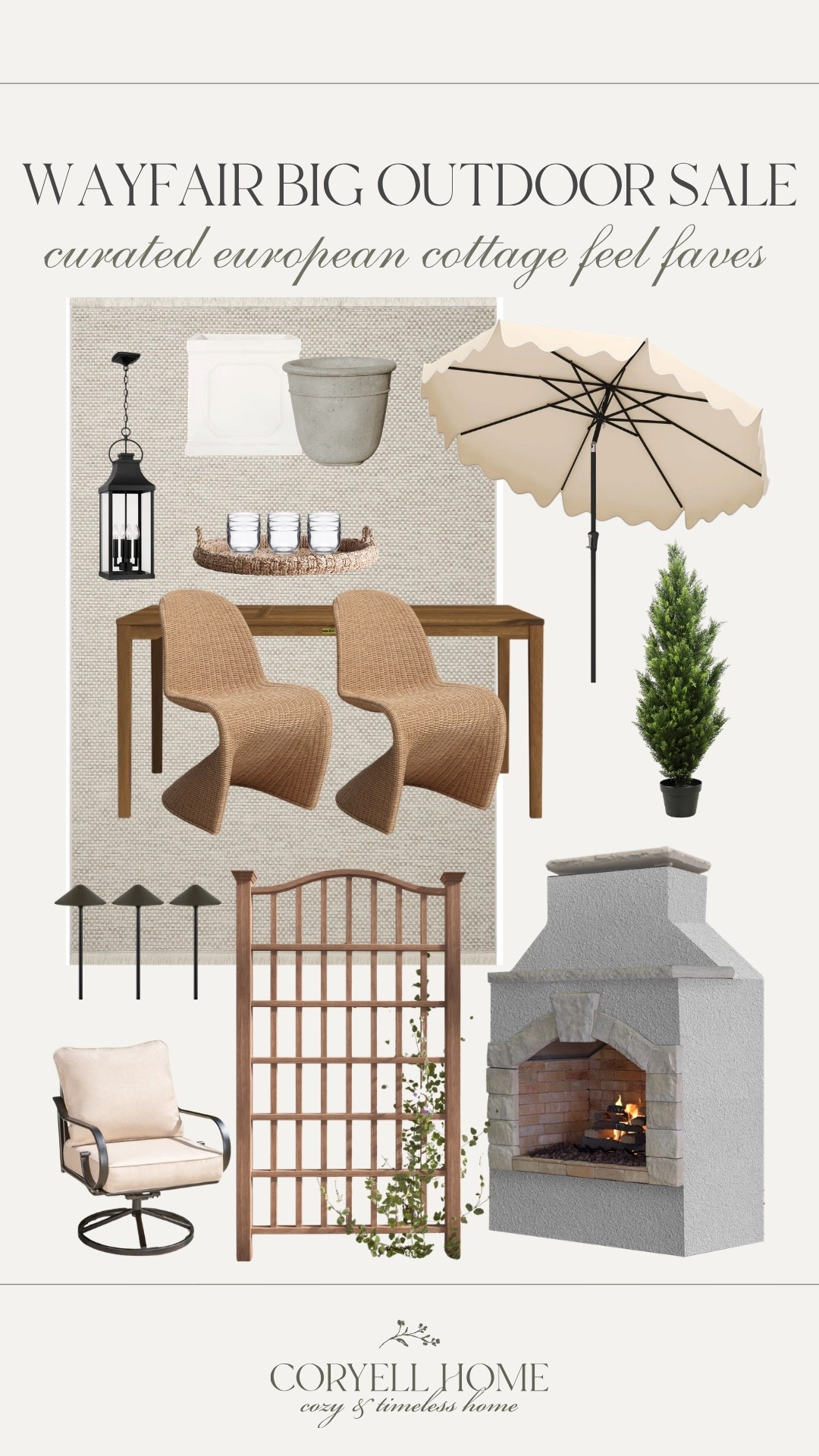 There’s nothing I love more than a cozy outdoor space! I love the cozy cottage European feel of this space. All @Wayfair  finds, and most are up to 50% off right now during Wayfair’s Big Outdoor Sale!

#LTKSaleAlert #LTKHome #LTKSeasonal

#LTKSeasonal #LTKHome #LTKSaleAlert