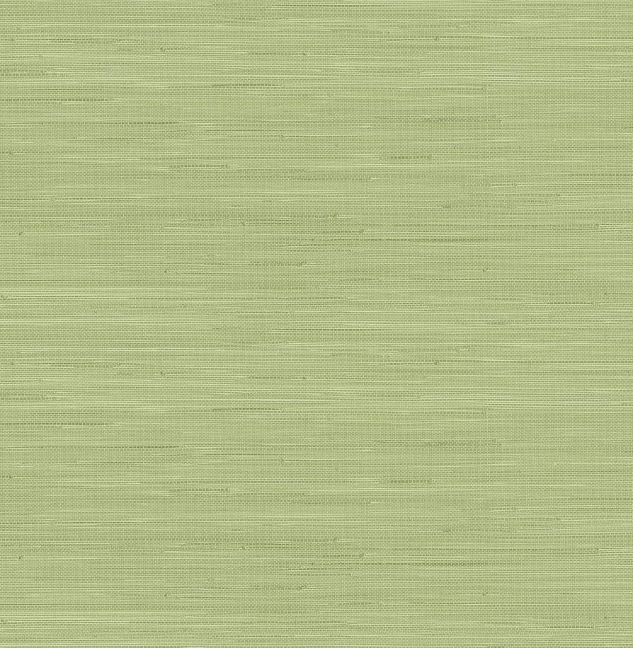 Classic Faux Grasscloth Peel and Stick Wallpaper, Citrus Green | Amazon (US)