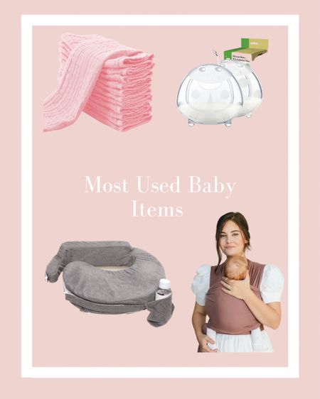 Most used baby items as a first time mom! Baby registry essentials

#LTKbaby #LTKunder100