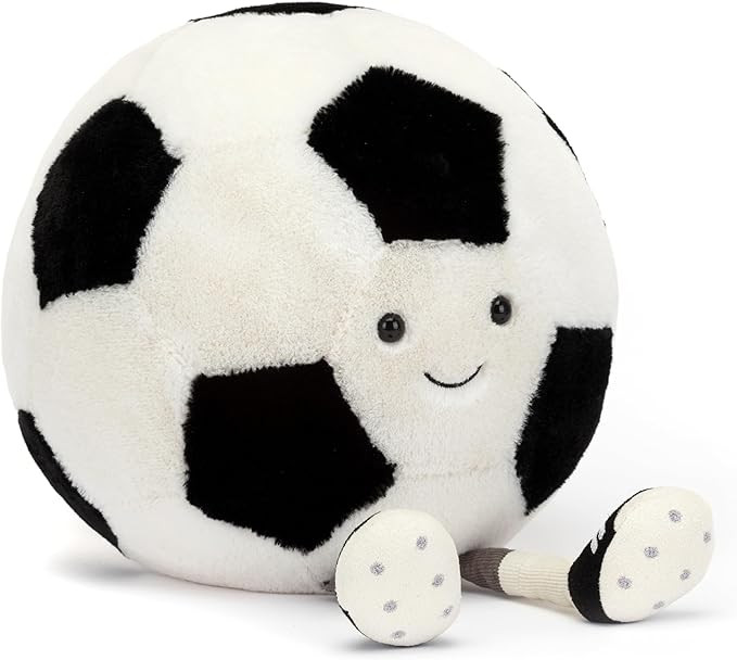 Jellycat Amuseables Soccer Ball Stuffed Toy, 12 inches | Soccer Ball Plush | for Sports Fans | Amazon (US)