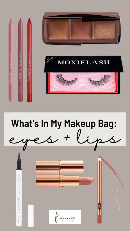 Makeup Favorites: Eyes + Lips 💋 These are my current go-to items for eye and lip makeup. Moxie Lashes are my FAVORITE false lashes! Lip Liner | Lipstick | Eyeliner | Eye Pencil | Lip Stick | Fake Eyelashes | Makeup Favorites | Eye Makeup

#LTKFind #LTKbeauty #LTKGiftGuide