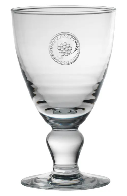Juliska Berry & Thread Glass Goblet in Clear at Nordstrom | Nordstrom