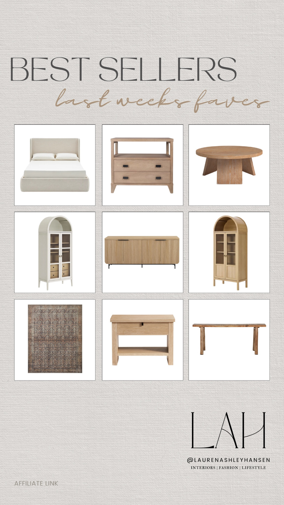 This week’s best sellers! All beautiful pieces and almost every single one of these items is still on sale for the 4th of July sales happening! 

#LTKStyleTip #LTKHome